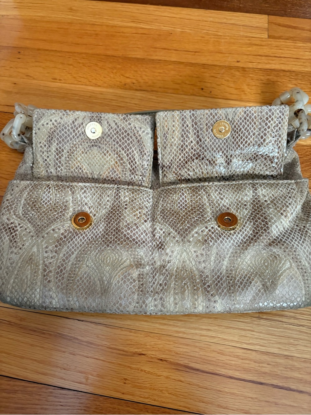 Bags by Pinky Vintage Snakeskin Leather Handbag - Picture 11 of 14